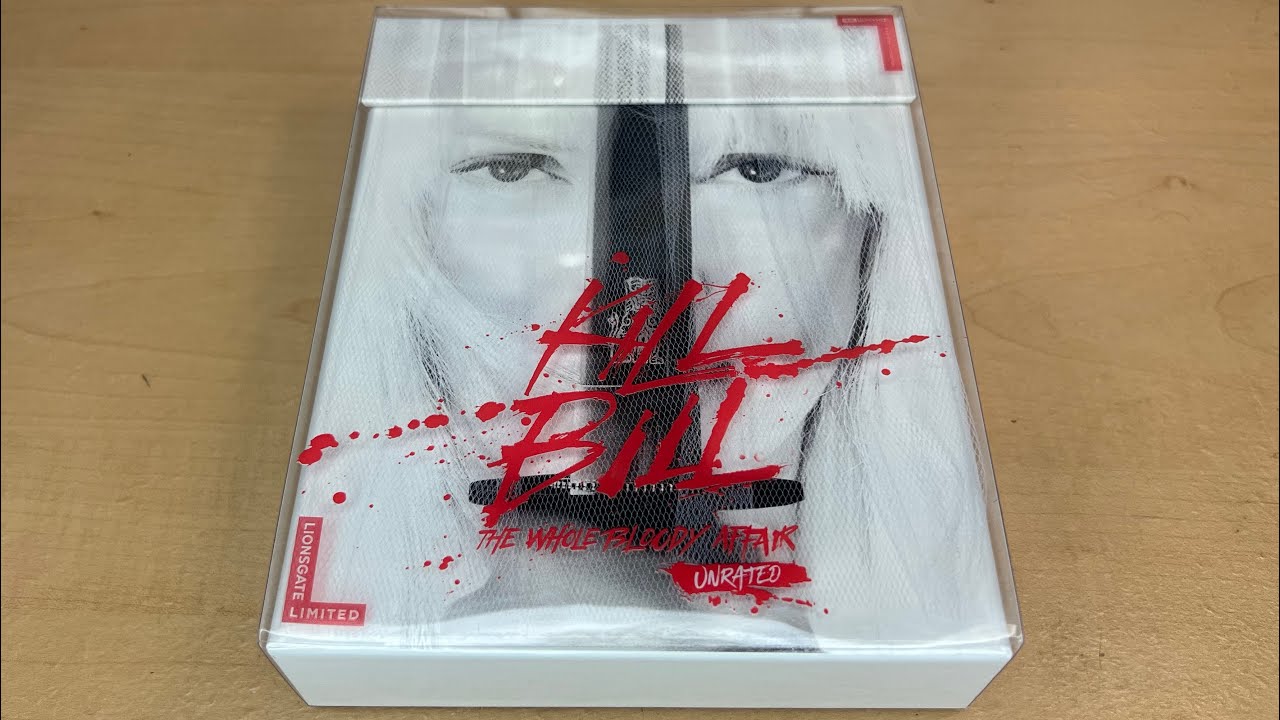 Kill Bill: The Whole Bloody Affair &mdash; распаковка коллекционного лимитированного издания Lionsgate ...