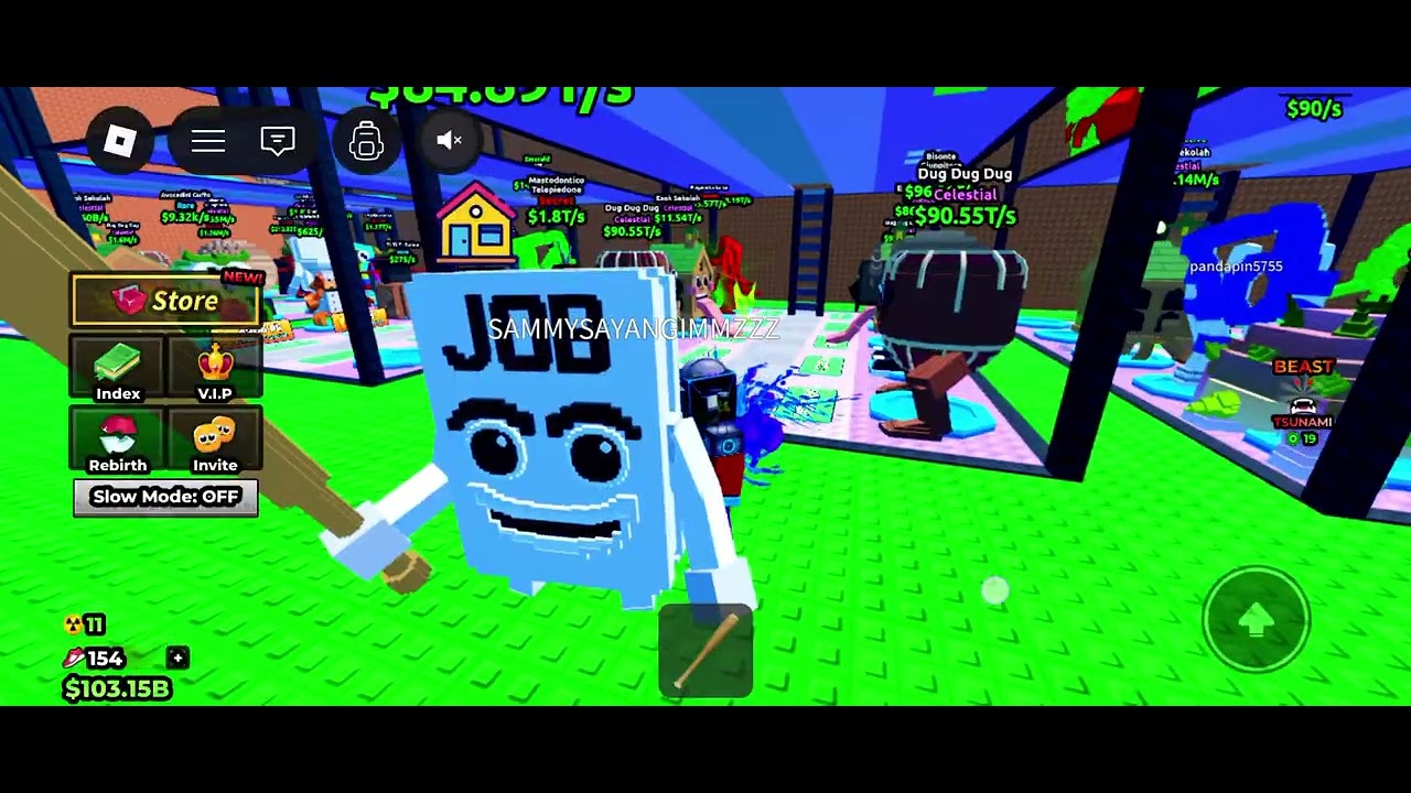 Game tsunami for brainrot collab sama ardani roblox indonesia
