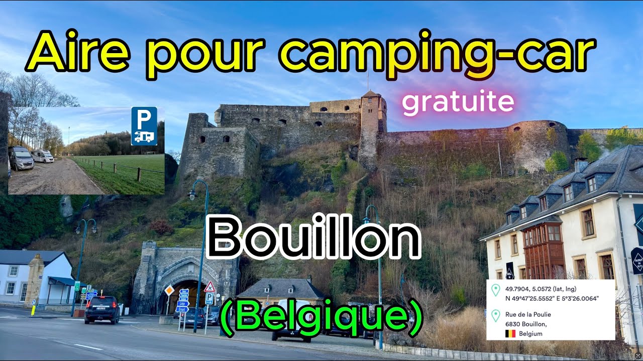 aire pour camping-car gratuite