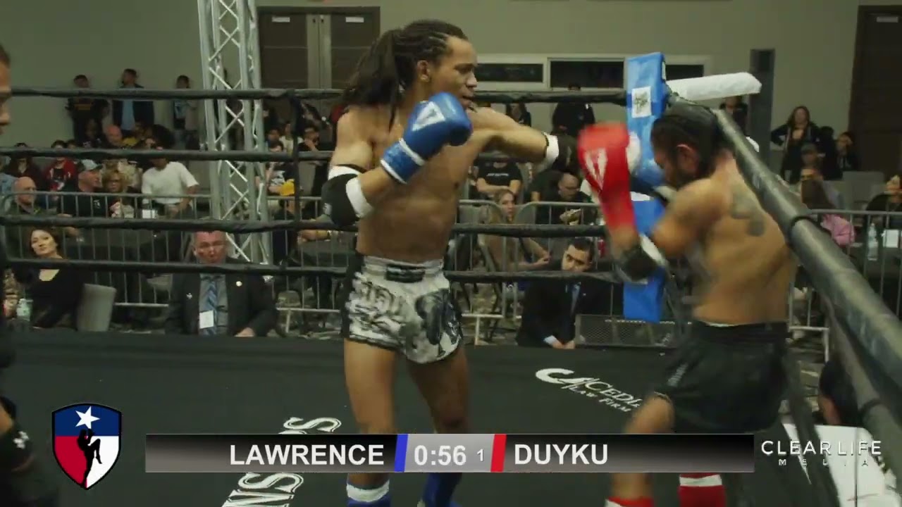 Texas Muay Thai Championships 7 - Lawrence vs Duyke Muay Thai Fighting [Full Fight]
