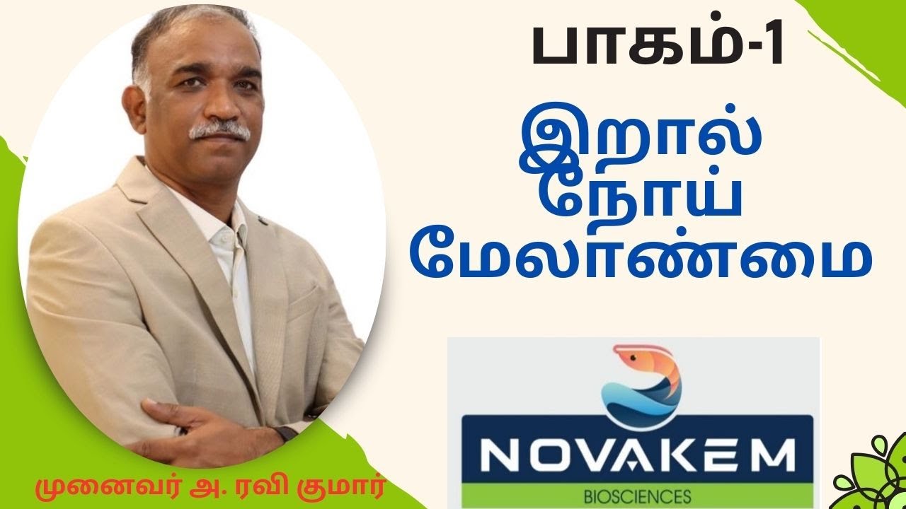 Shrimp Health Management by Dr.A.Ravi Kumar: முனைவர் அ. ரவி குமார்- இறால் நோய் மேலான்மை