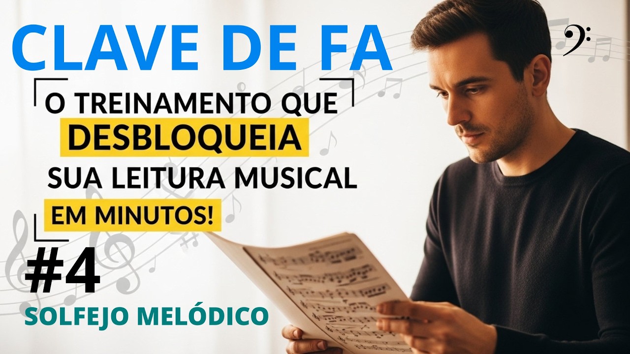 CLAVE DE FA - ENTENDA DE UMA VEZ POR TODAS! Estudo 4