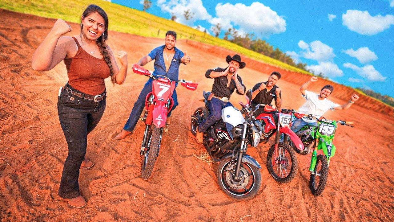 REAÇÃO DOS MEUS AMIGOS AO VER A NOVA PISTA DE CAVALOS