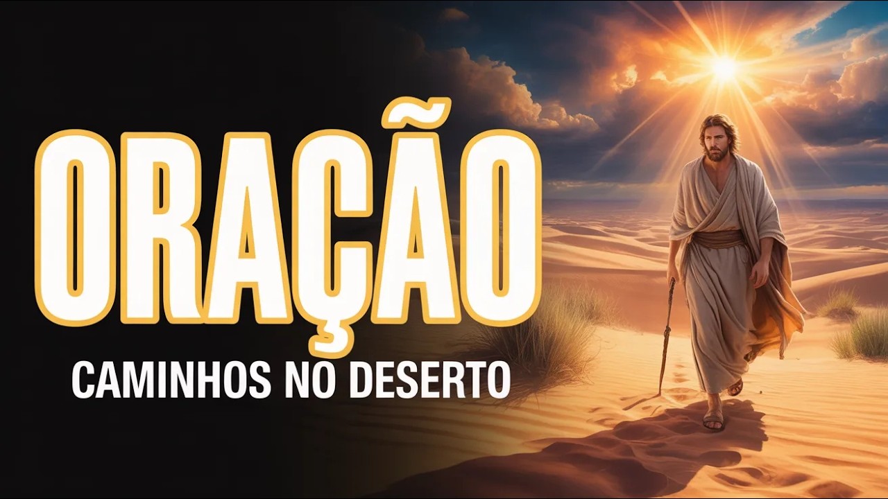 ✨ ORAÇÃO DA MANHÃ: Caminhos no Deserto