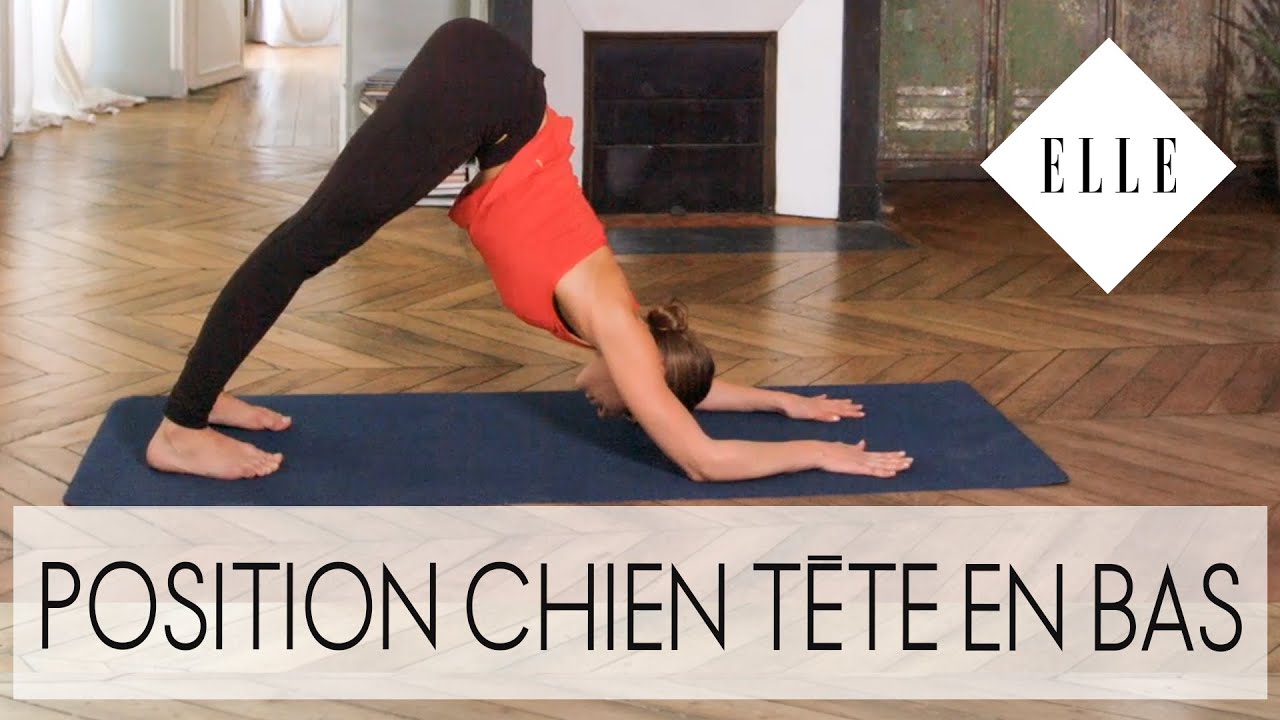 La posture du Chien Tête en Bas - ELLE YOGA
