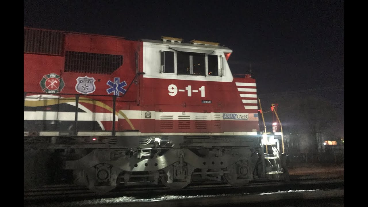 NS 170 29 Working @ Sharon Yard Ft. NS 911! Throwback to February 2020