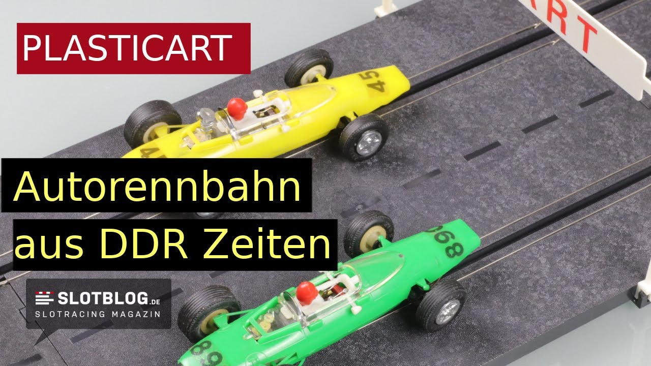 DDR Autorennbahn von Prefo/ plasticart