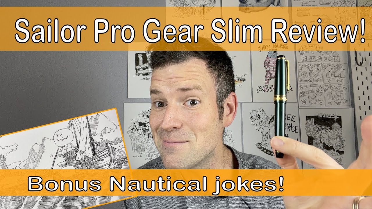 Sailor pro Gear Slim: обзор художника