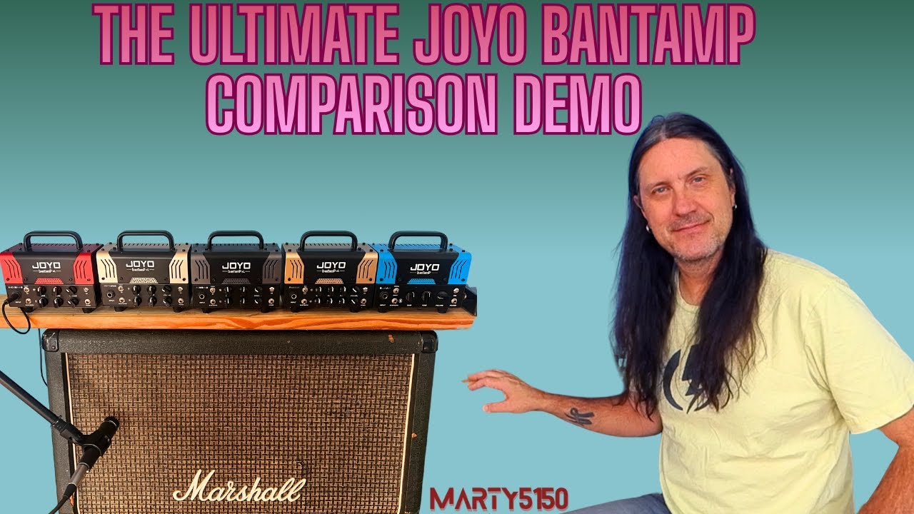 Полная демонстрация сравнения Joyo Bantamp — Jackman II, Meteor II, Zombie II, Tweedy и Blue Jay