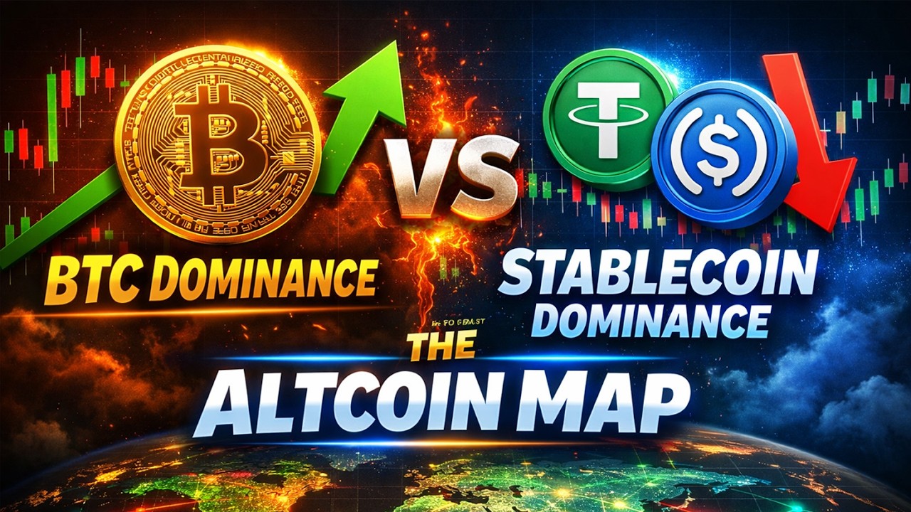 BTC Dominance vs Stablecoin Dominance: The Altcoin Map