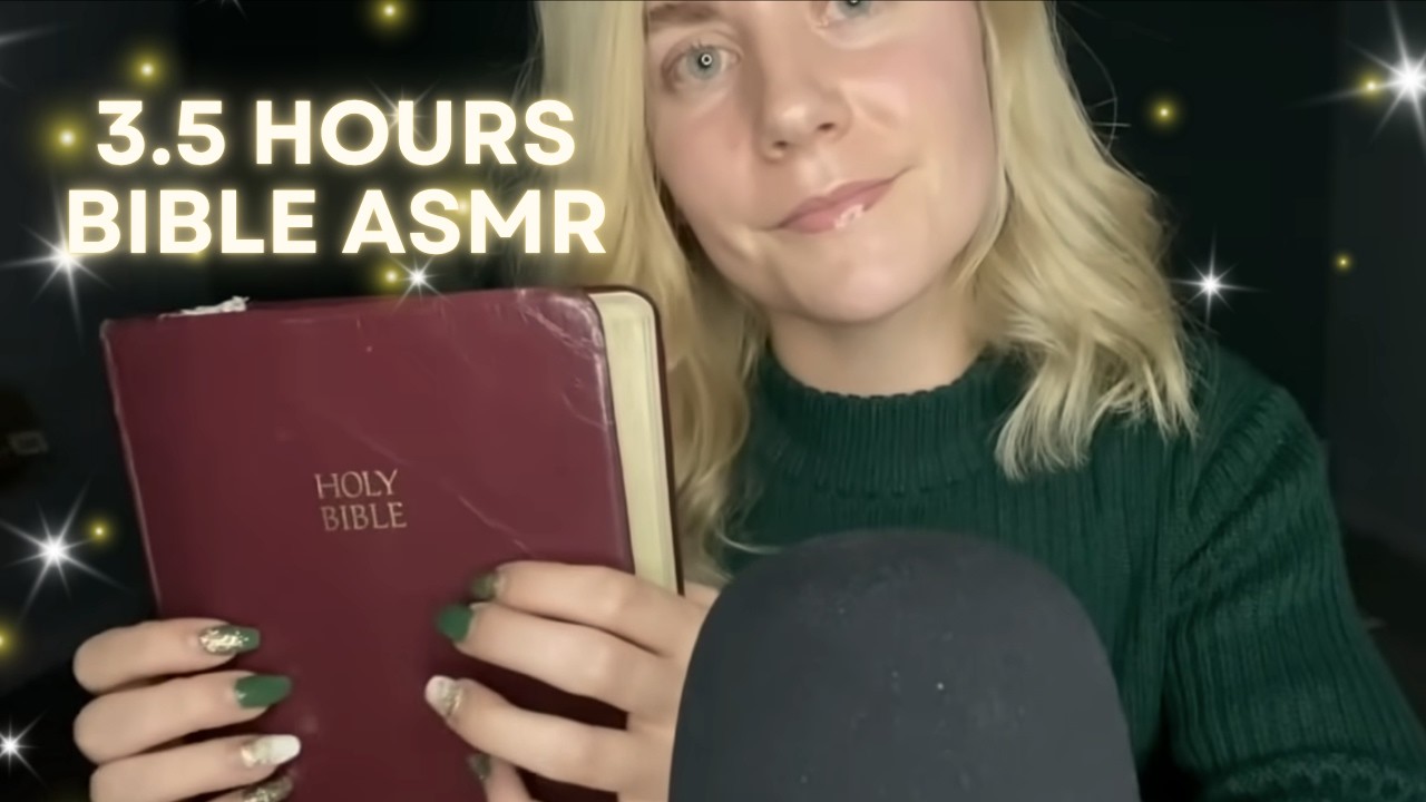 ASMR Bible Reading | Gospel of Matthew | Over 3.5 Hours