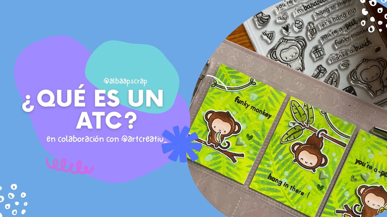 QUÉ ES UN ATC | nociones básicas + cómo guardarlos | #scrapbooking #atc