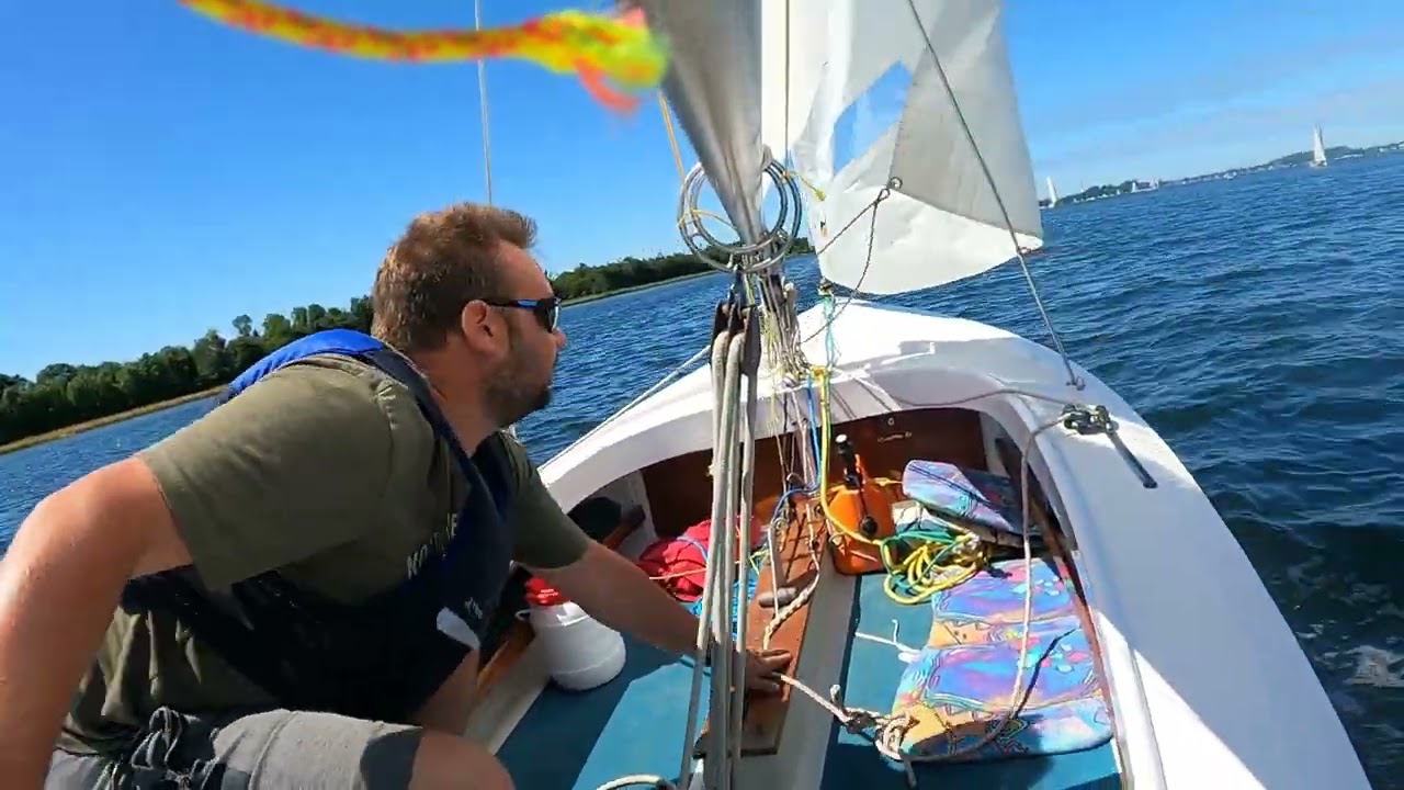 Zeilen (Solo) met volksboot op het Veerse Meer (10/07/2022)