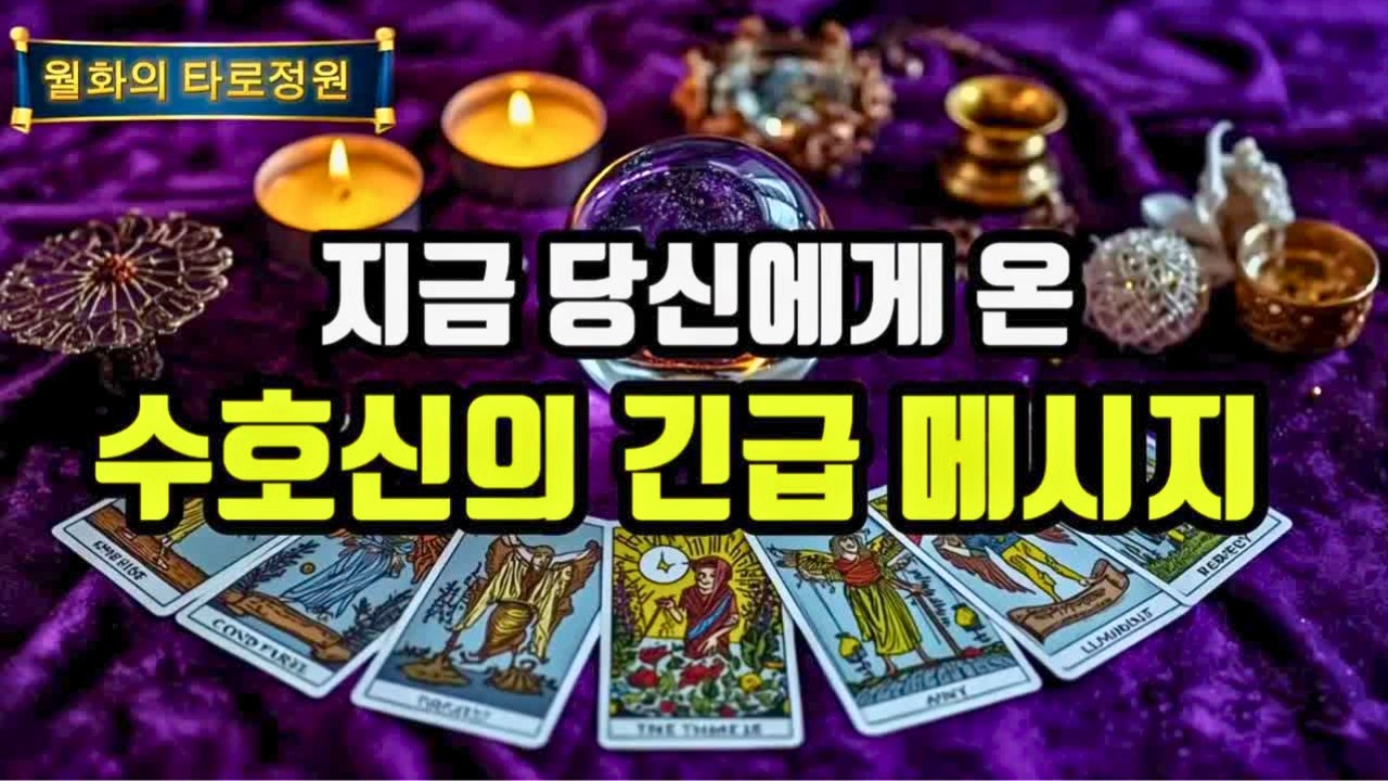 ✨타로 카드✨수호신이 전하는 긴급 메시지💌🌠