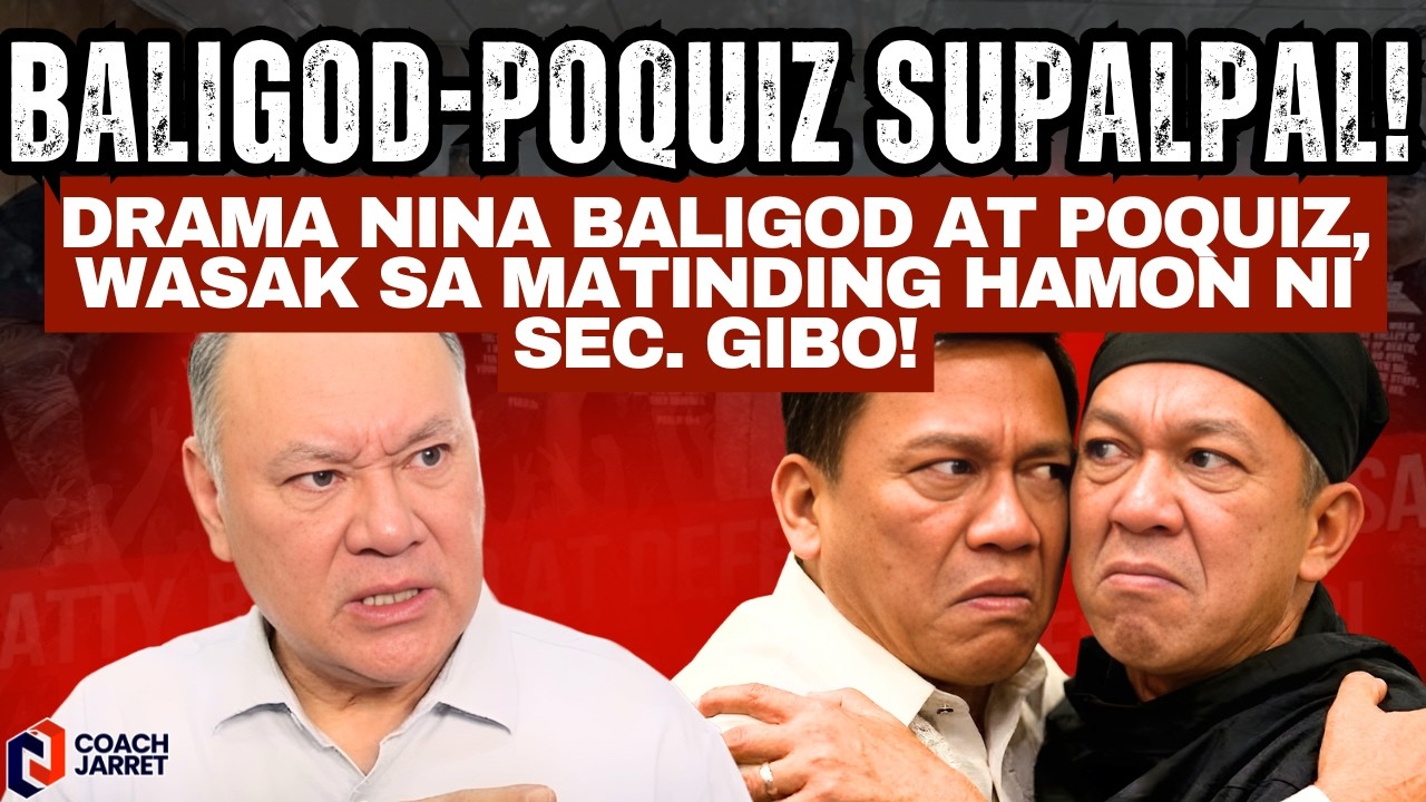BALIGOD AT POQUIZ, SUPALPAL! Drama nina Baligod at Poquiz, WASAK sa matinding hamon ni Sec. Gibo!