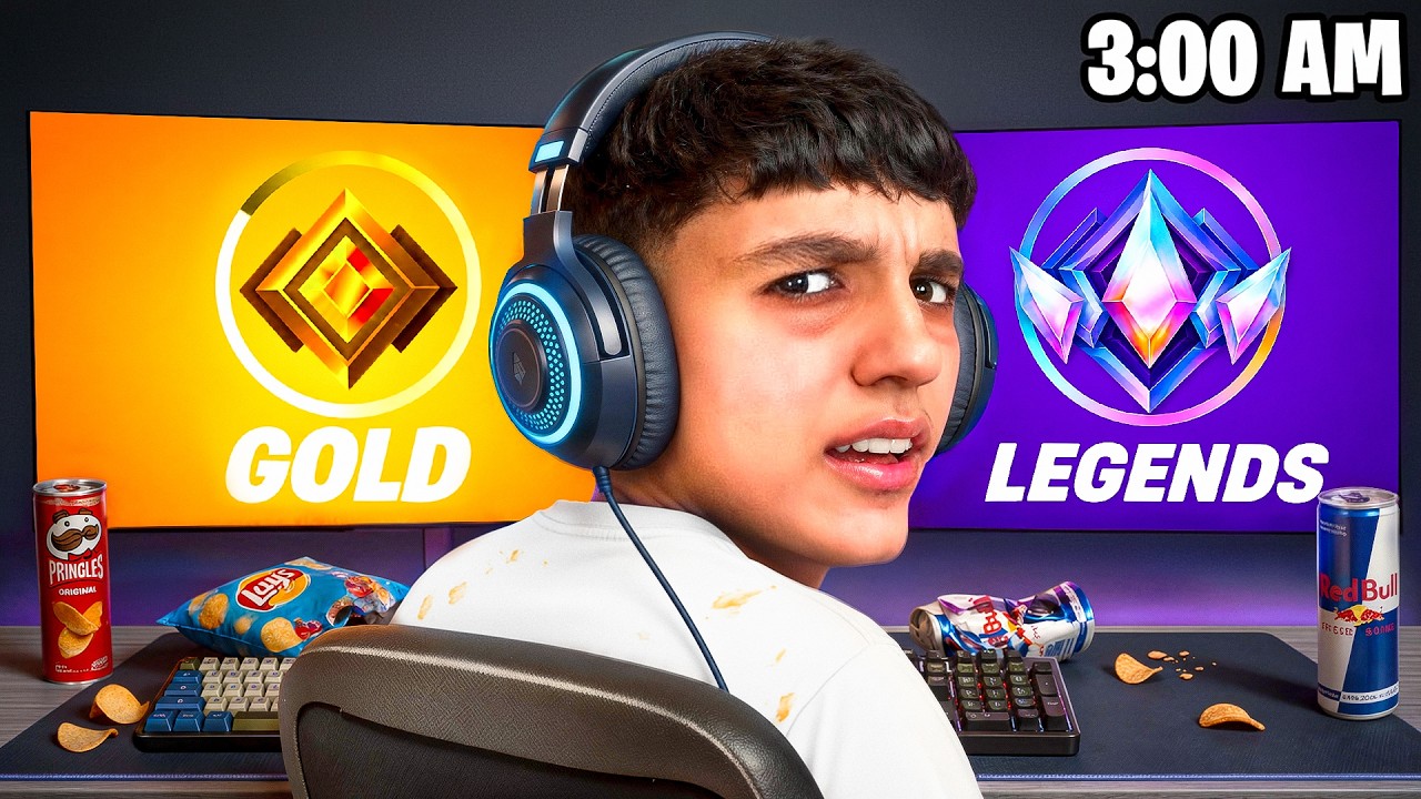 Unranked to UNREAL LEGENDS Speedrun In Fortnite Season 3