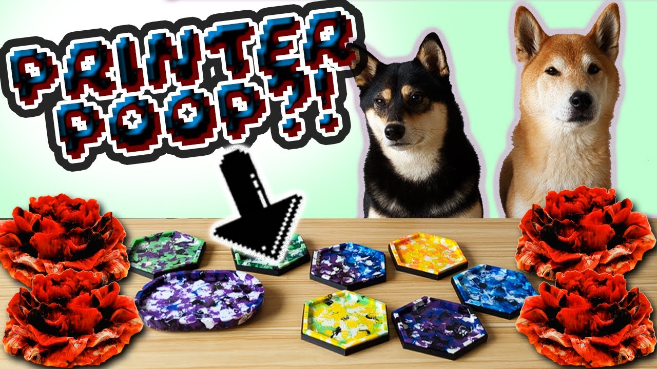 Turning 3D printer purge waste into ART! Easy way to recycle filament