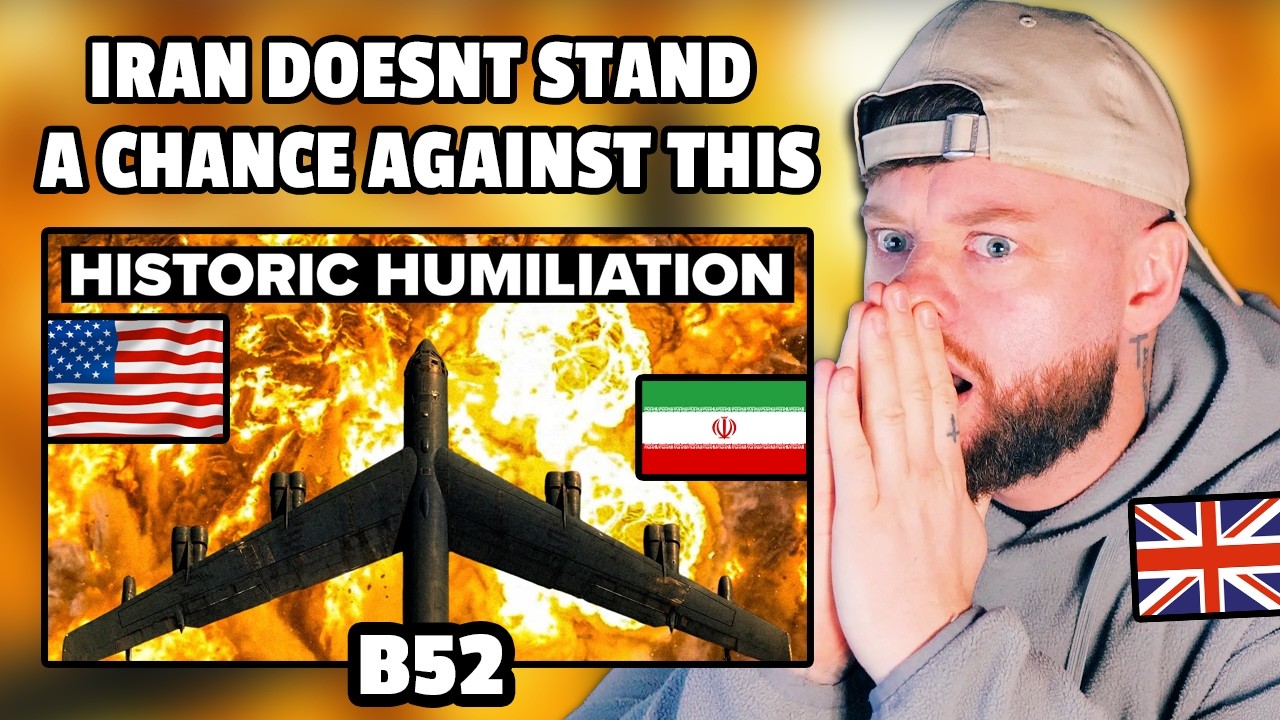 British Guy Reacts to Iran Was NOT Ready for What the American B-52 Just Did
