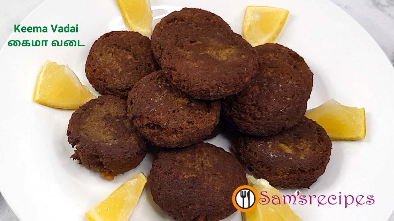 Keema Vadai recipe | Mutton Keema vada | Minced meat snack | Easy  and Tasty Keema Vadai recipe