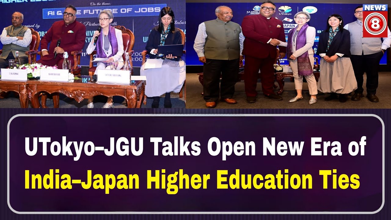 India–Japan Academic Partnership Gets Strong Push with UTokyo–JGU Meet