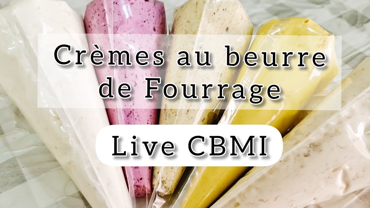 Crèmes au beurre de fourrage/ Comment faire une crème au beurre à la meringue italienne/ Live