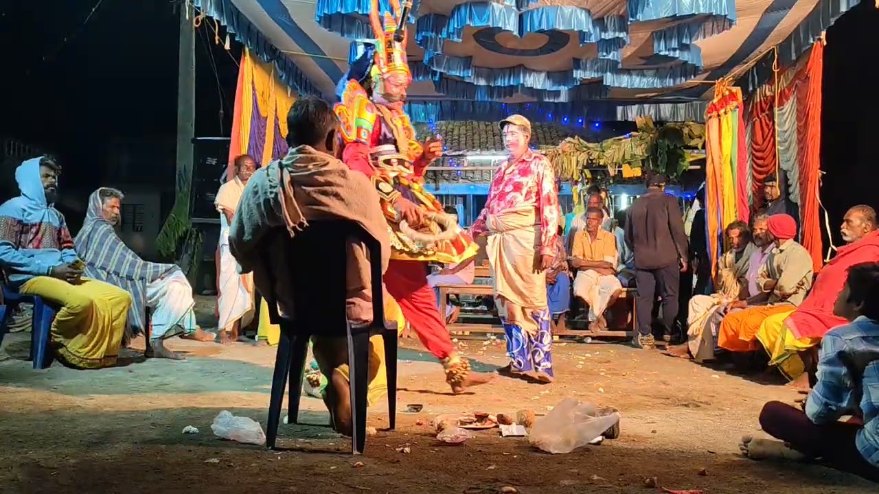 போர்மன்னன் போத்தராஜா - சங்கவதி திருமணம் | தெருக்கூத்து | மகாபாரதம்-Therukoothu- Mahabaratham-பாகம்04