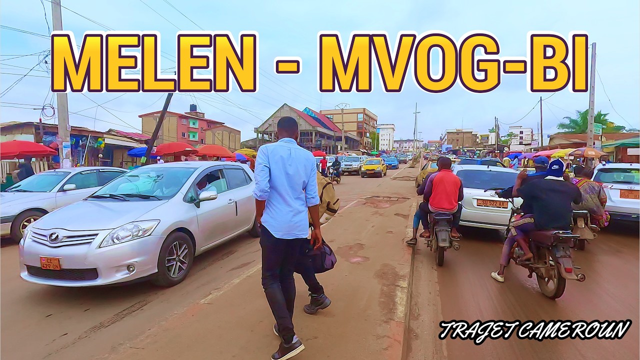 (YAOUNDÉ) De MELEN à MVOG-BI - Trajet Cameroun