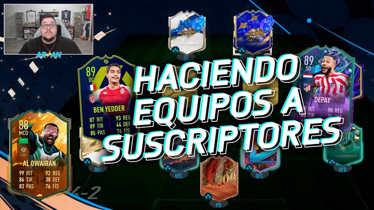 HACIENDO EQUIPOS A SUSCRIPTORES - FIFA 23 ULTIMATE TEAM