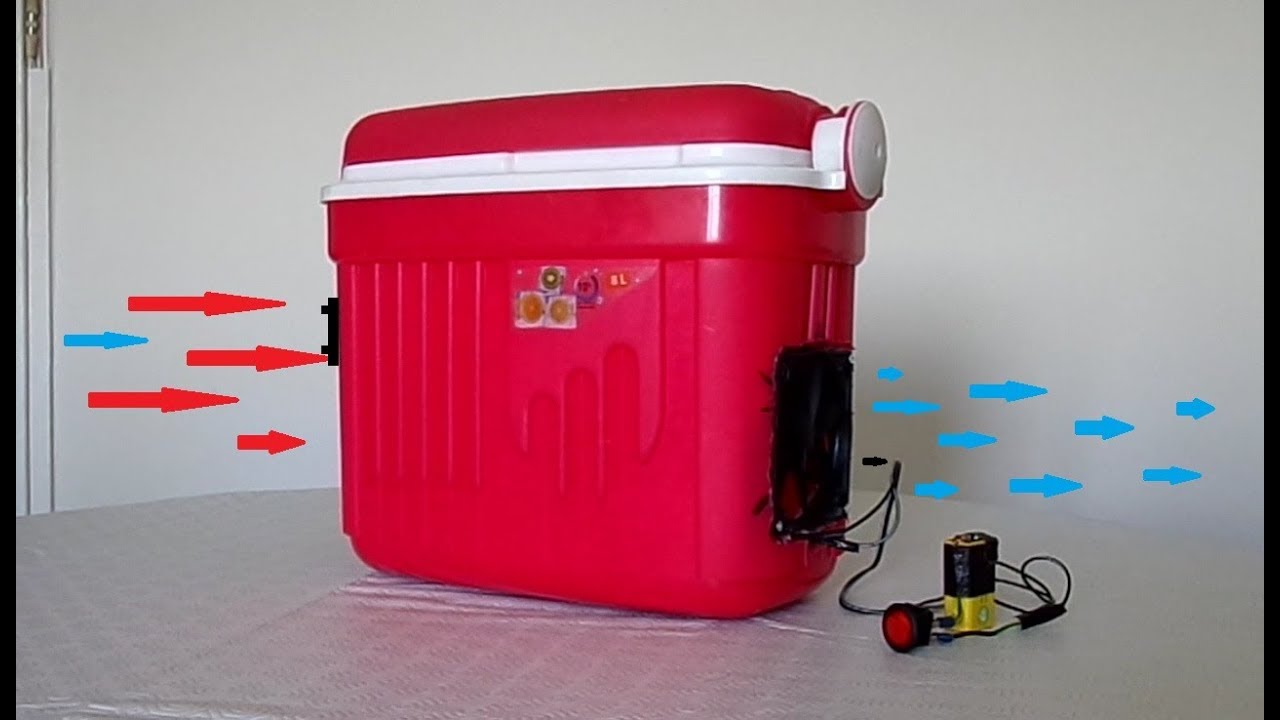 climatiseur-how to make a cold Cooler + SILENT