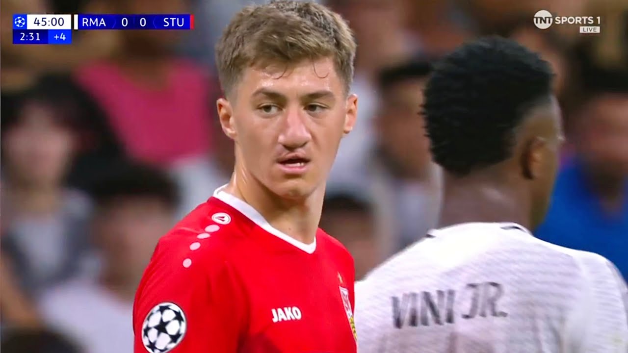 Angelo Stiller vs Real Madrid at The Bernabeu | MAN UNITED | ALL SKILLS 🇩🇪