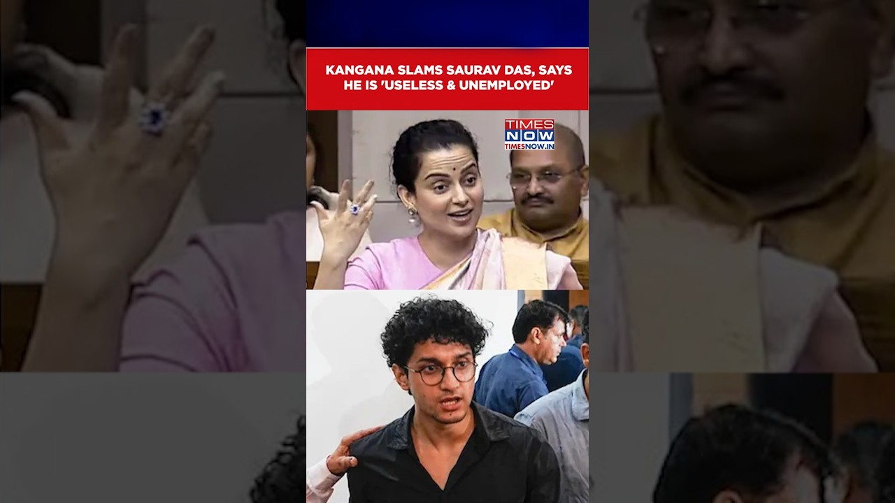 Kangana Ranaut Vs Saurav Das: BJP MP Slams CJP Spokesperson, Says He IS 'Useless & Unemployed'