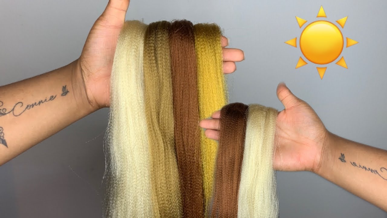 Custom Color Braiding Hair Blend | Sunrise Blend #12