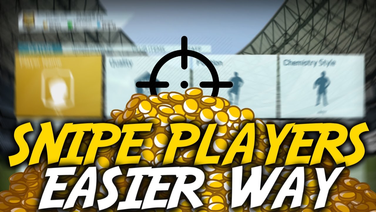 FIFA 16: HOW TO SNIPE PLAYERS EASIER!! AMAZING METHOD!!