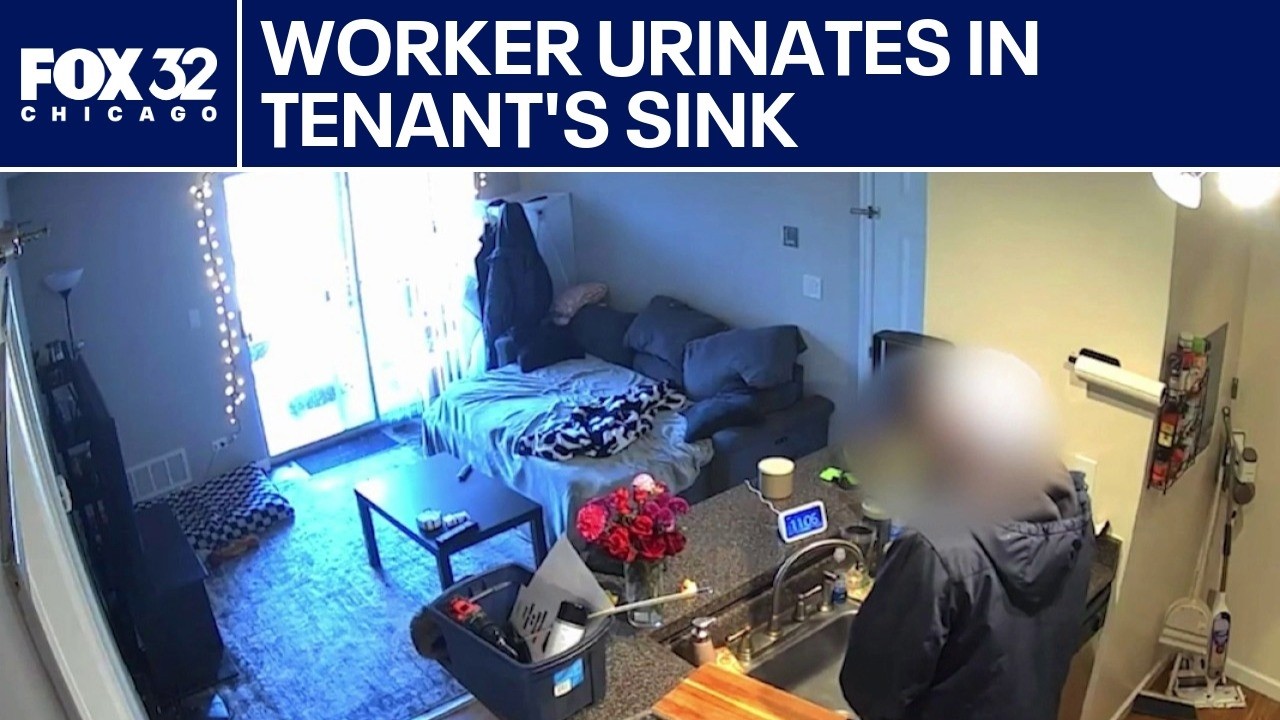 Сообщается, что рабочий по техническому обслуживанию помочился в раковину жильца дома в Блумингде...