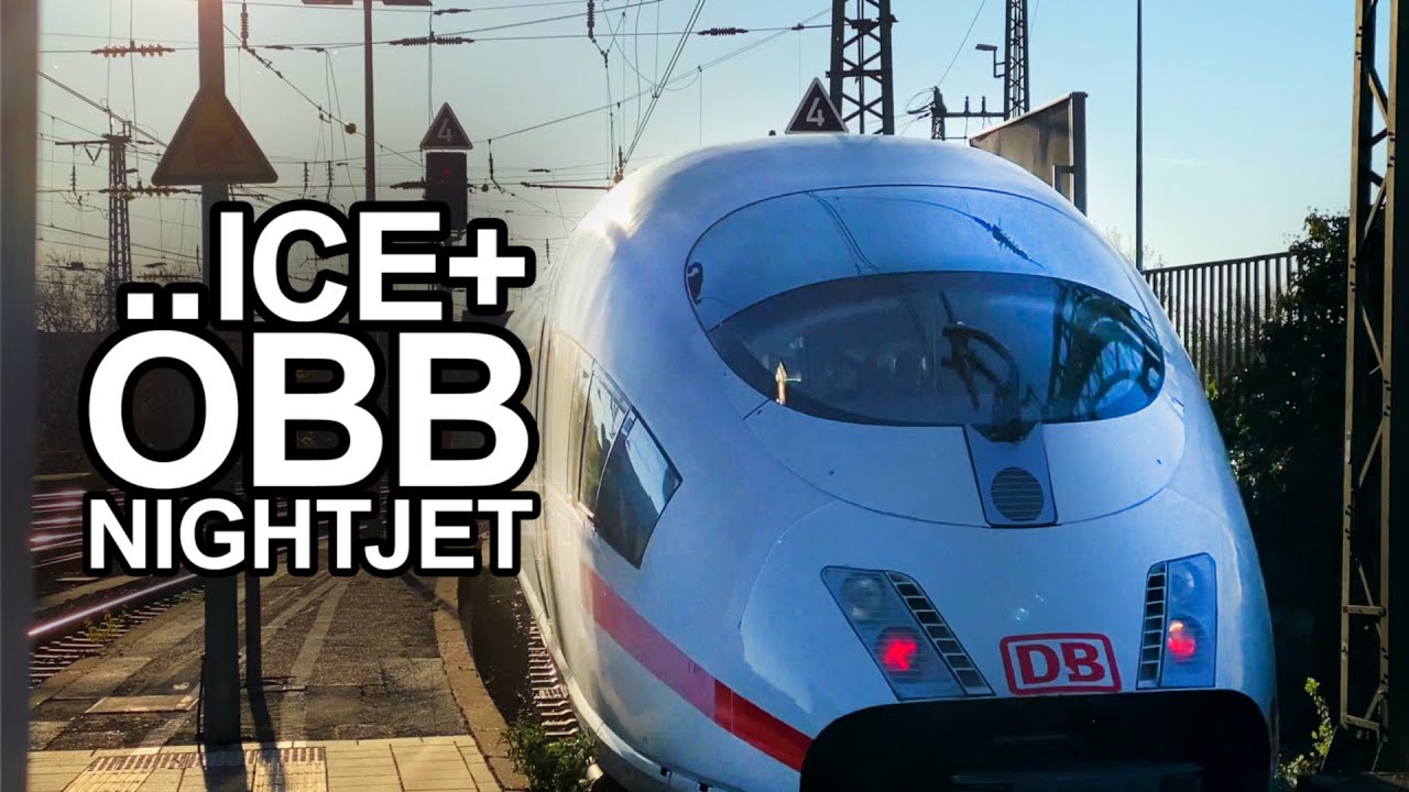 Morgens am Bahnhof: 2x 🇩🇪 ICE + 🇦🇹 ÖBB Nightjet mit 🇧🇪 Lokwechsel!