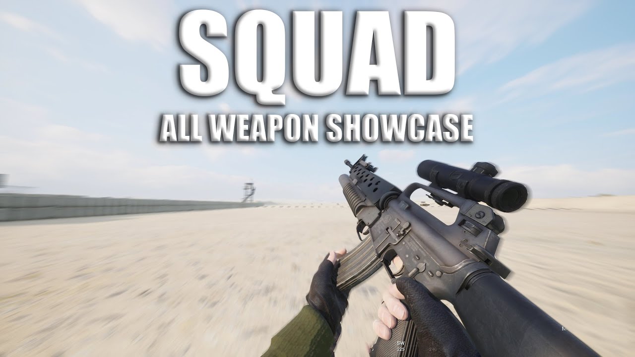 Squad : All Weapon Showcase 2025 4K