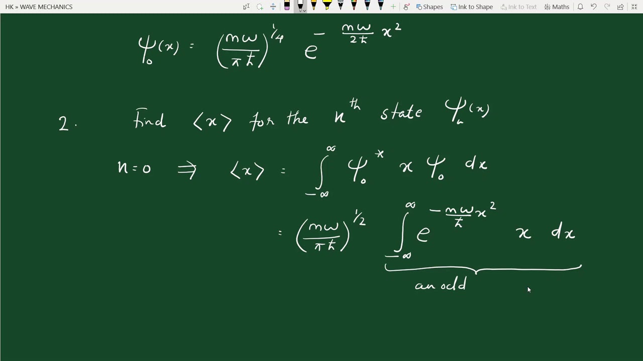 Linear Harmonic Oscillator : Problems