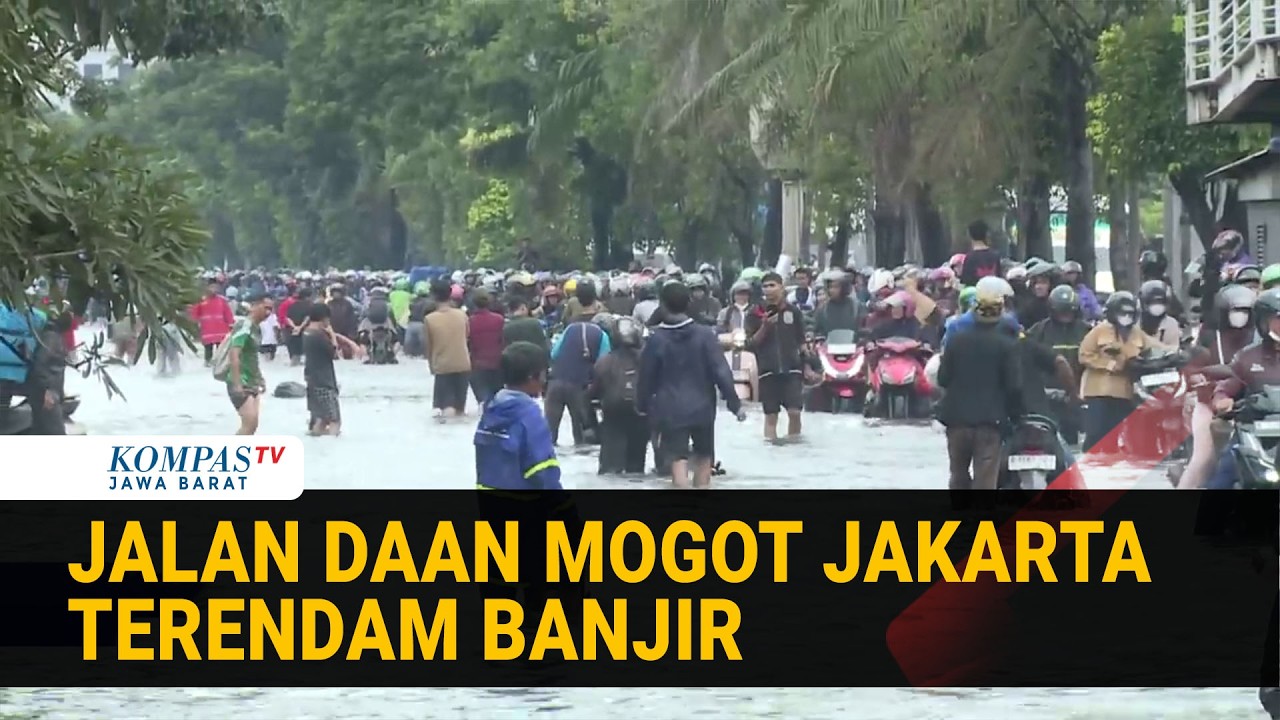 Banjir Jakarta: Daan Mogot hingga Cipinang Melayu-1.200 Pompa Disiapkan