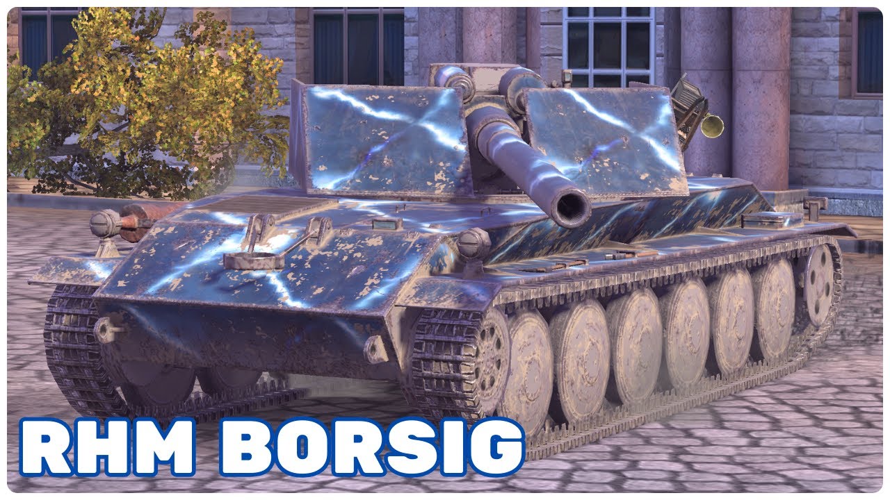 RHM BORSIG WAFFENTRAGER ● 6.1 K DAMAGE ● 3 KILLS ● WoT Blitz Best Replays