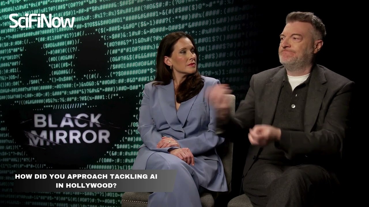 Black Mirror S7 exclusive | Charlie Brooker on AI, Covid and San Junipero