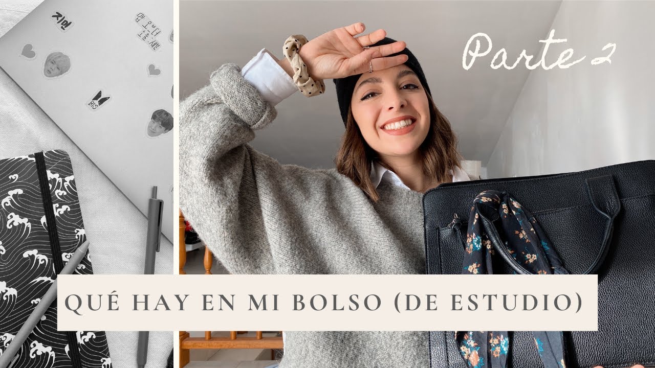 QUÉ LLEVO EN MI BOLSO DE ESTUDIO 👜 (Parte 2) ¿Cómo estudio idiomas? Cómo me organizo⎪Andrea Vernengo
