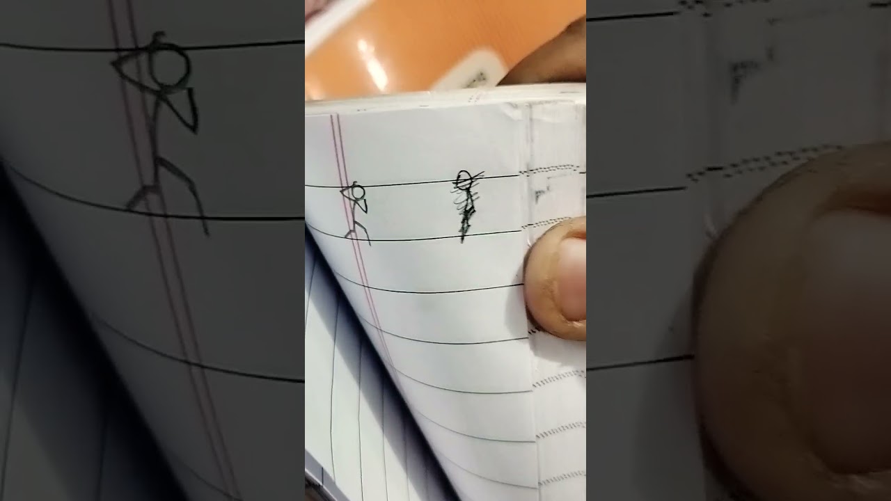 flipbook 🤜🤛 fight #art #youtubeshorts