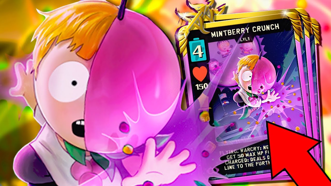 MINTBERRY CRUNCH LEGENDARY CARD (and more) | South Park: Phone Destroyer