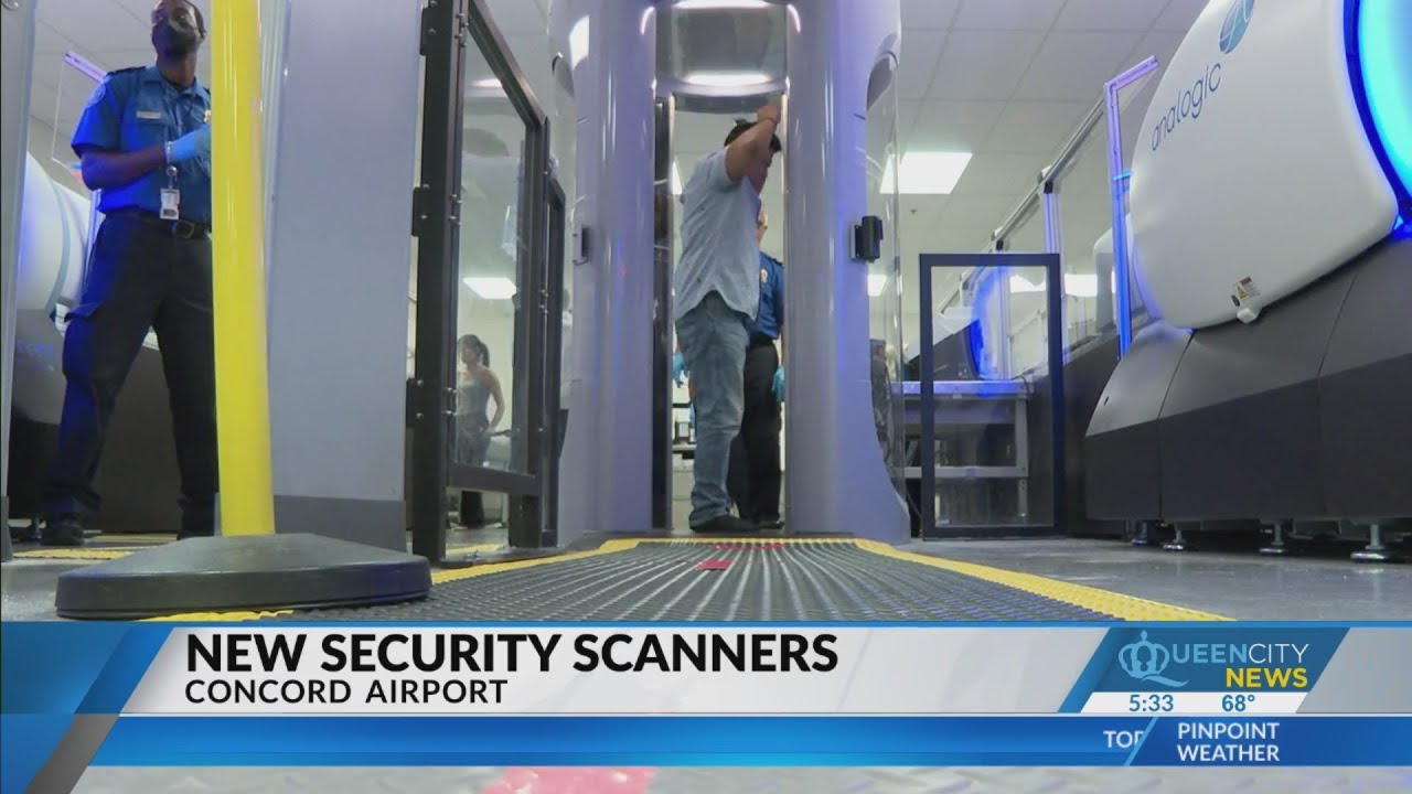 Concord Regional Airport debuts new security scanners
