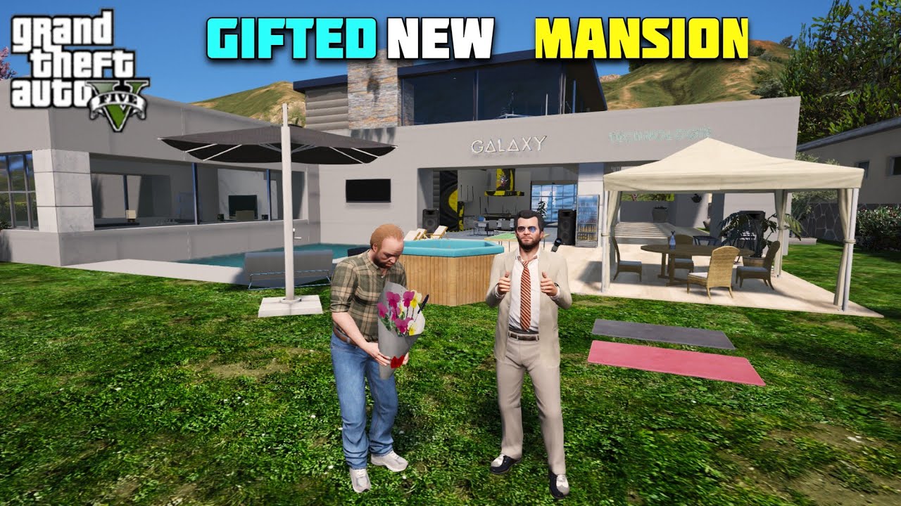 GTA 5 : LESTER GIFTED NEW MANSION TO MICHAEL