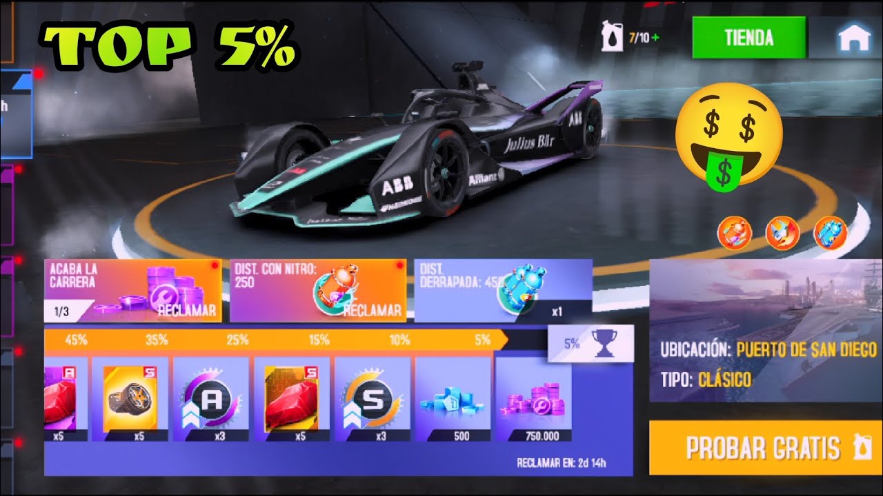 Asphalt 8:)😎🔥EVENTO DE FORMULA E😼👻 | Recompensas👌🏻🤑