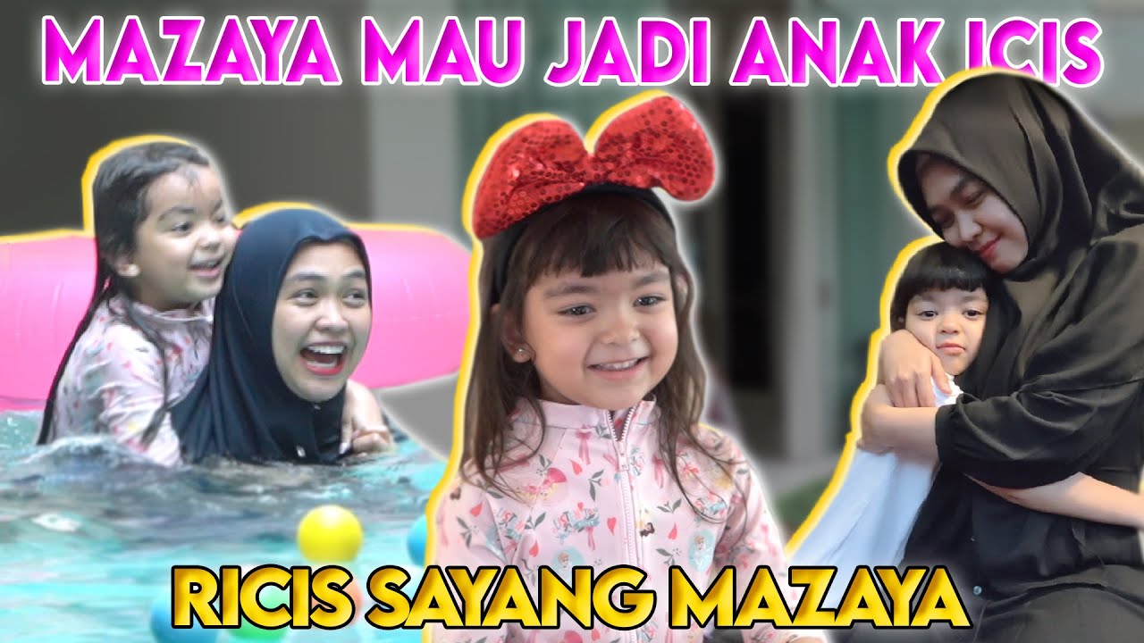 MAZAYA BETAH BANGET DI RUMAH RICIS.. Mazaya Sayang Icis..