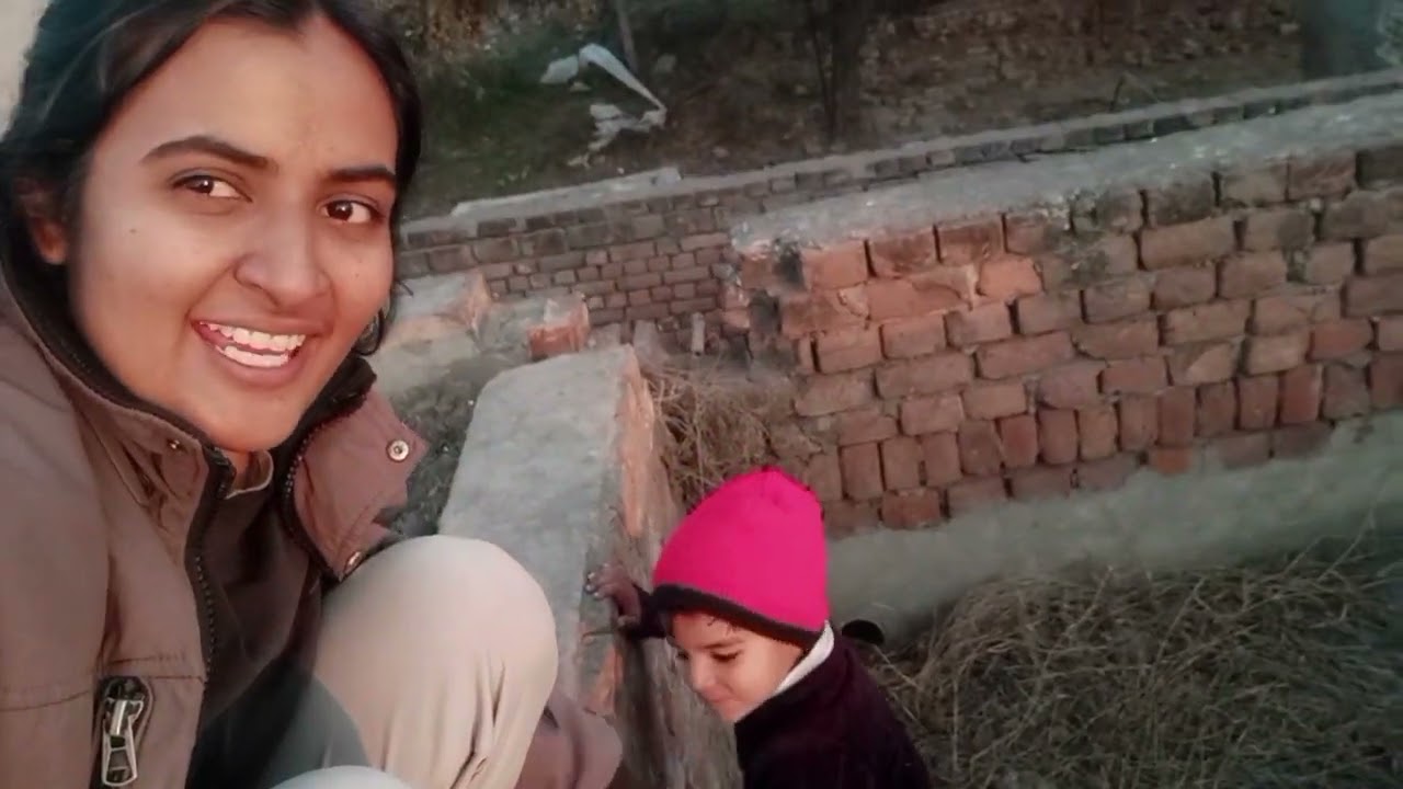 मम्मी और नाना ने जमाया गुंध के लड्डू😍♥️🤙   #haryanvi #vlog #funny #desilog  