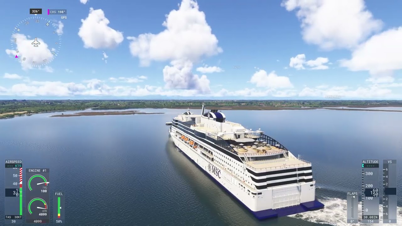 Cruise On An Ocean Liner In Venice (Italy), MSFS24, Sailor Peku