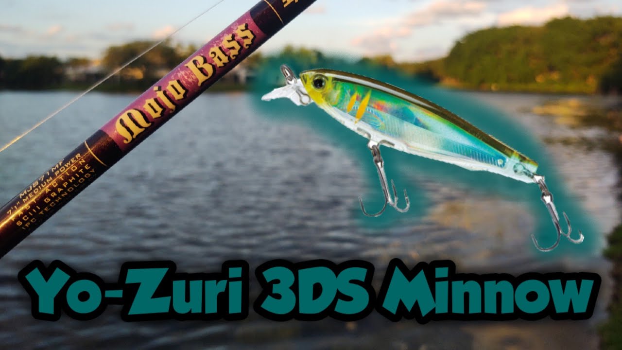 Fishing with the Yo-Zuri 3DS Minnow